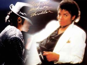 Michale Jackson's Thriller album cover